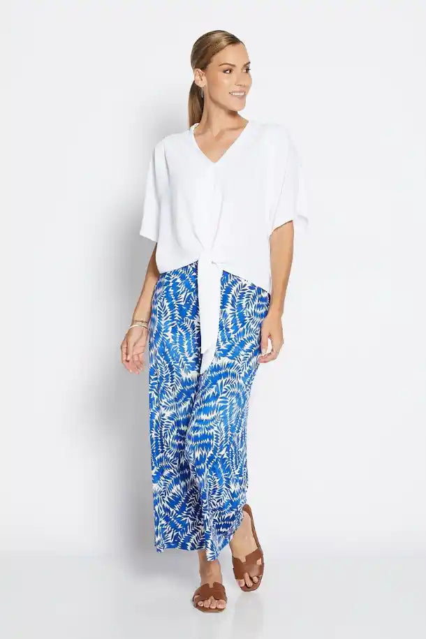 Philosophy 7/8th Pocket Pant in Cobalt