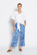 Philosophy 7/8th Pocket Pant in Cobalt