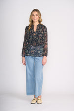FOIL Stepping Out Blouse in Narnia