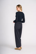 FOIL Soft Cinch Trouser in Checkerboard