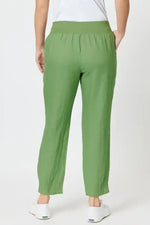 Gordon Smith Sarah Linen Pant in Fern