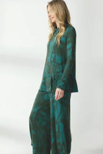 Valia Cameya Pant in Silver Pine