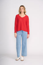 FOIL Brunch Club Sweater in Flame