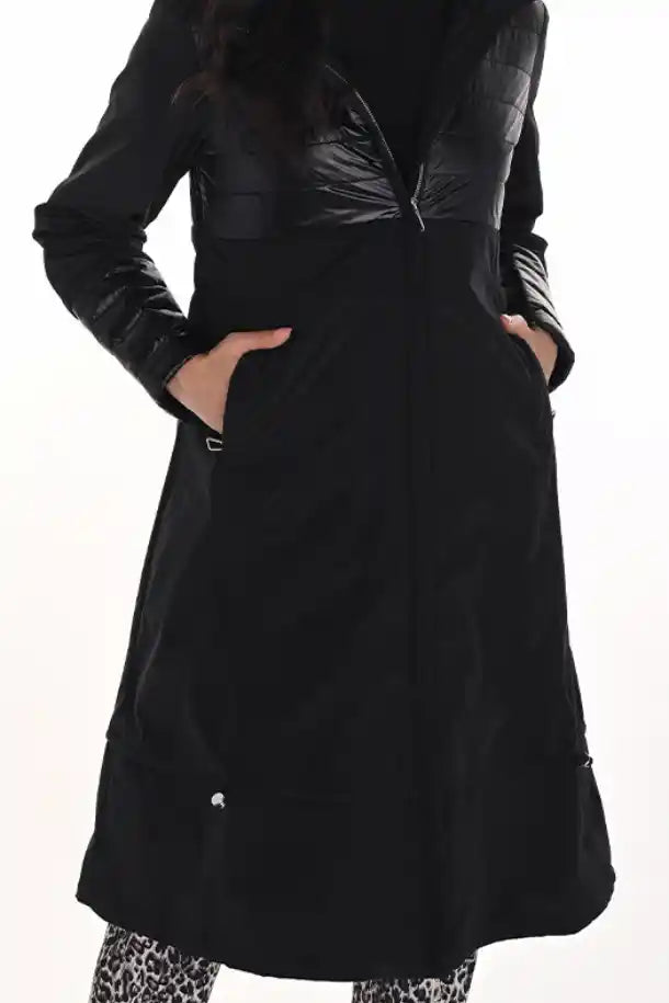 Frank Lyman Black Puffer Jacket