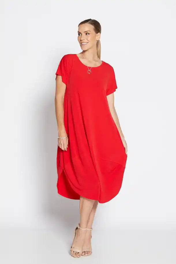Philosophy Fizz Bounce Dress in Red