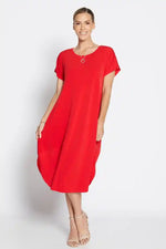 Philosophy Fizz Bounce Dress in Red
