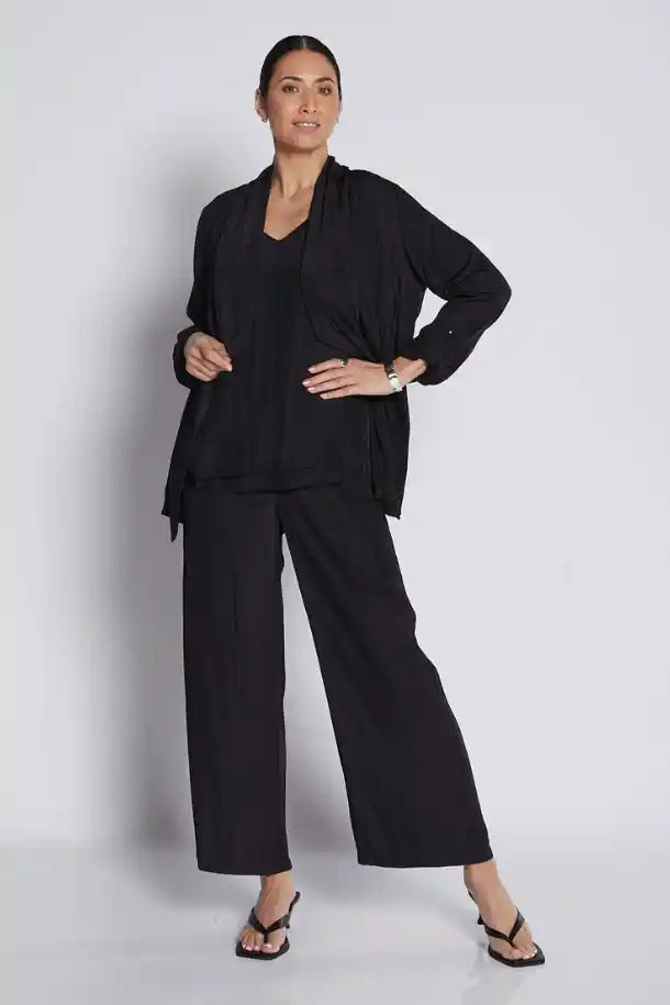 Philosophy Beaty Long Sleeved Jacket in Black