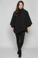 Sabena Black Cape with Sleeves