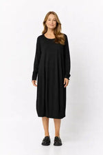 Valia Giorgio Dress in Black