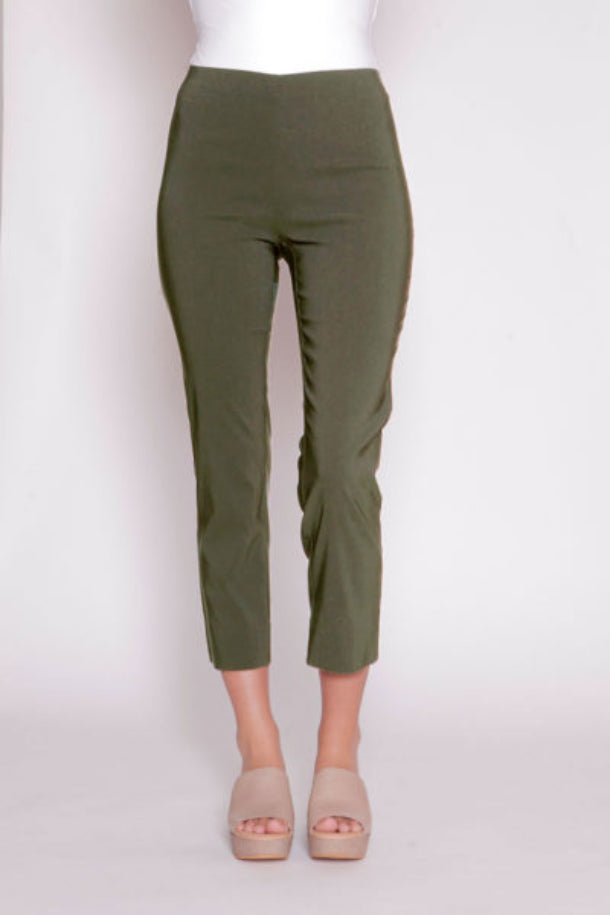 MEL Crop Chaucer Pant in Bayleaf