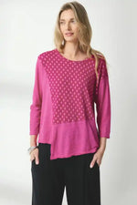 Valia Birdie Top in Cabaret