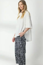 Valia Penny Pant in Black and White