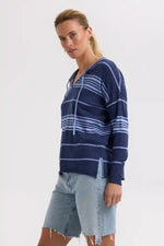 Zaket & Plover Beach Bum Jumper in Denim