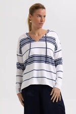 Zaket & Plover Beach Bum Jumper in White