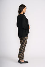 FOIL Clean Cut Trouser in Pinwheel