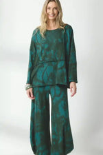 Valia Cameya Tunic in Silver Pine