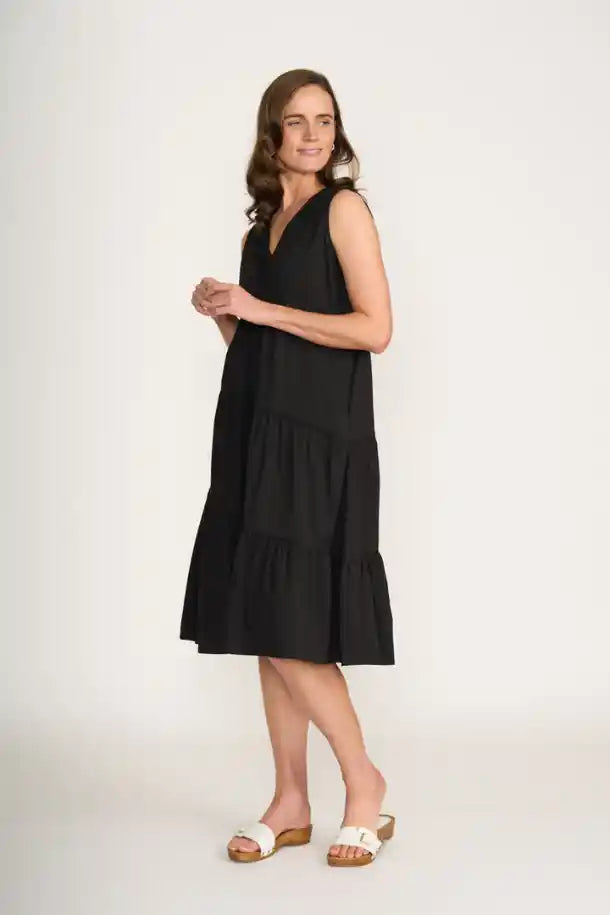 FOIL All Rounder Dress in Black