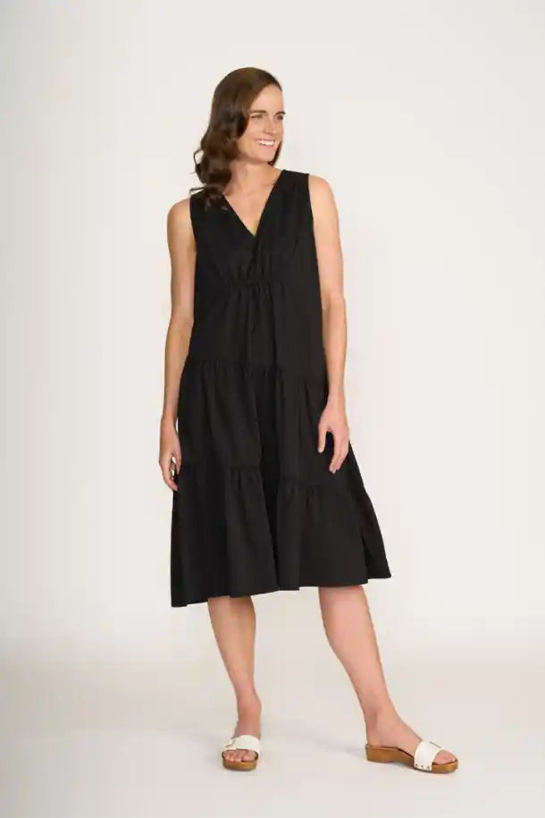 FOIL All Rounder Dress in Black