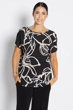 Philosophy Simple Reversible Tee in Lotus