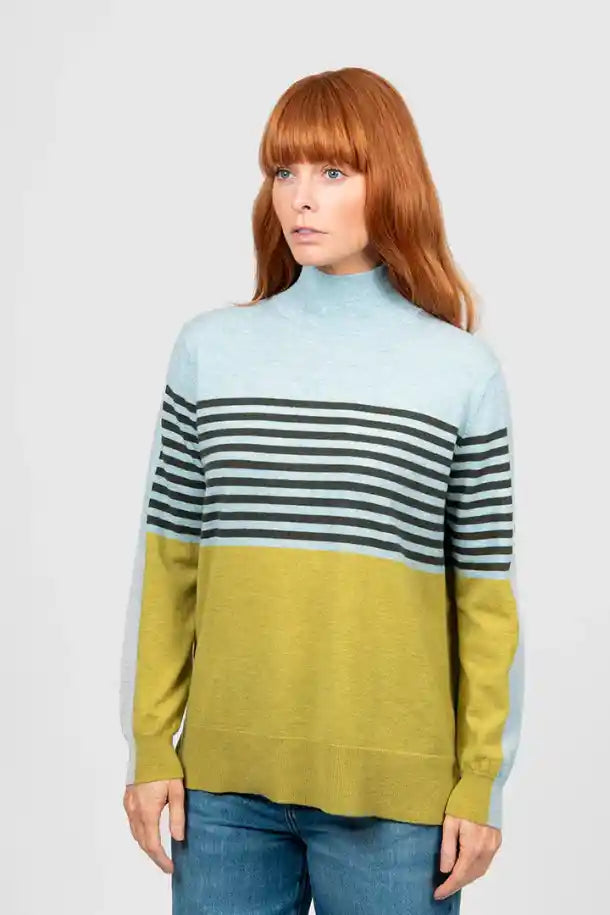 Bridge & Lord Stripe Block Tunic