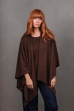 Bridge & Lord Wrap Topper in Chocolate