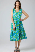 Cake Savita Dress in Square Circle