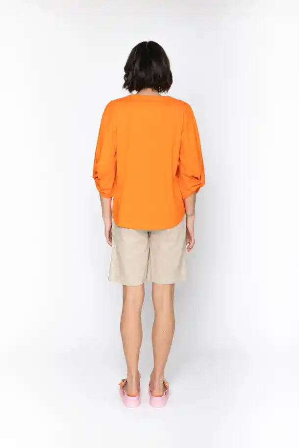 Blacklist Clio Top in Orange