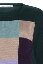 Mansted Corinth Tiles Cre in Emerald Squares