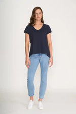 FOIL Split Decision Tee in True Navy