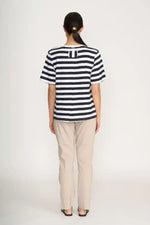FOIL Line and Dine Tee in Bold Stripe