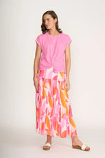 FOIL Do the Twist Top in Pink