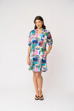FOIL Up and Coming Dress in Del Sol