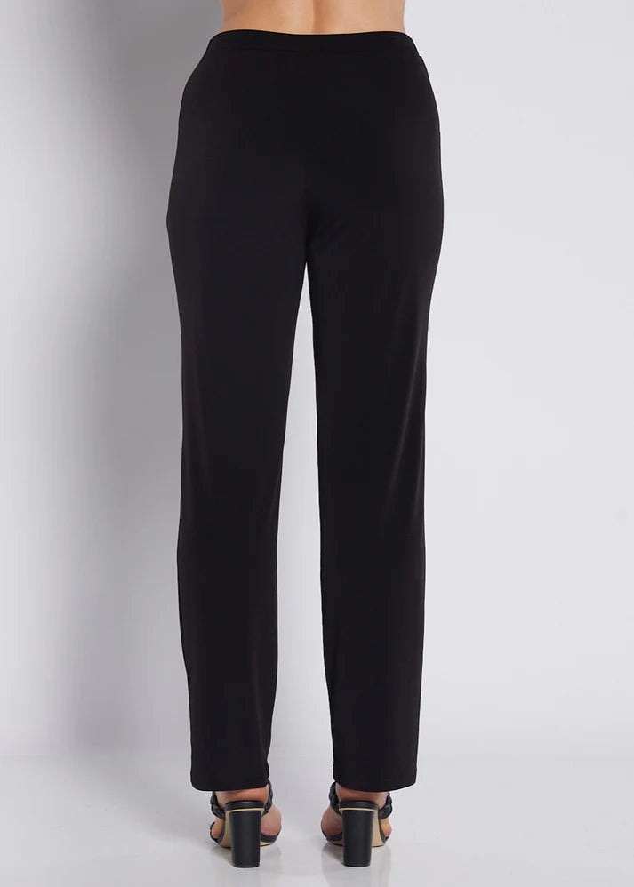 Philosophy Linear Full Length Straight Pant in Black