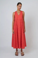 Naturals Poplin Dress in Cannage