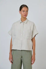 Naturals Linen Top in Sand