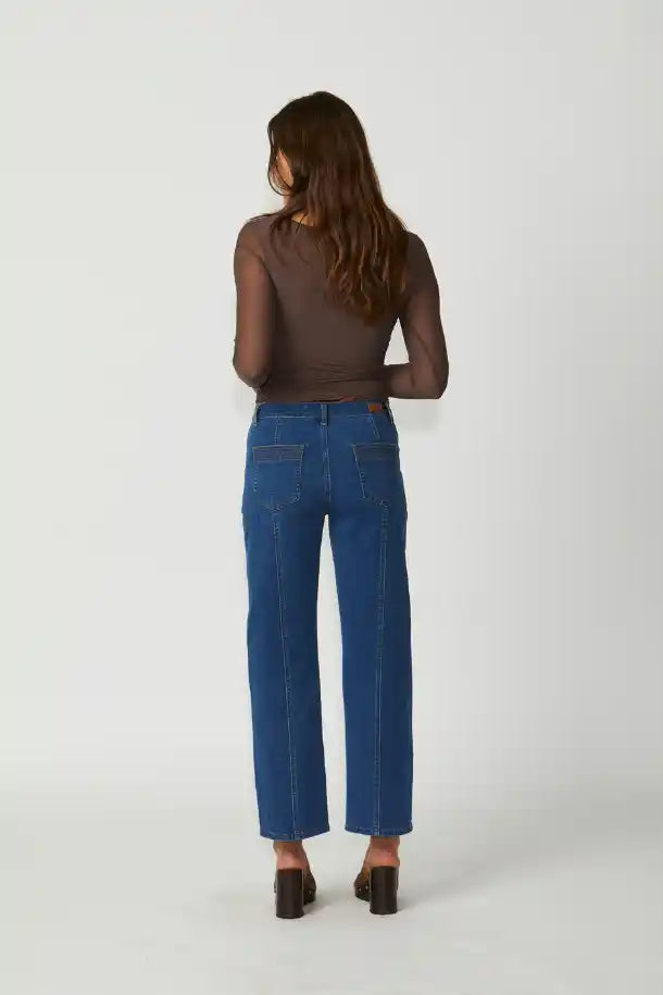 New London Jeans Holborn Jean in Mid Denim