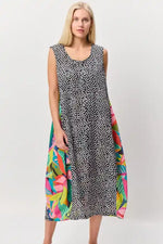 Valia Hayman Island Dress in Polka and Paradise