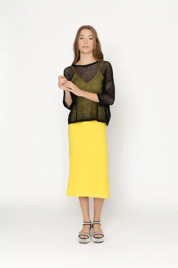 Two by Two Rebe Top in Black