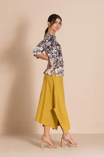 Megan Salmon Rosencrantz Audrey Tee in Pinks and Black