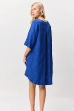 Valia Santa Maria Dress in Royal Blue