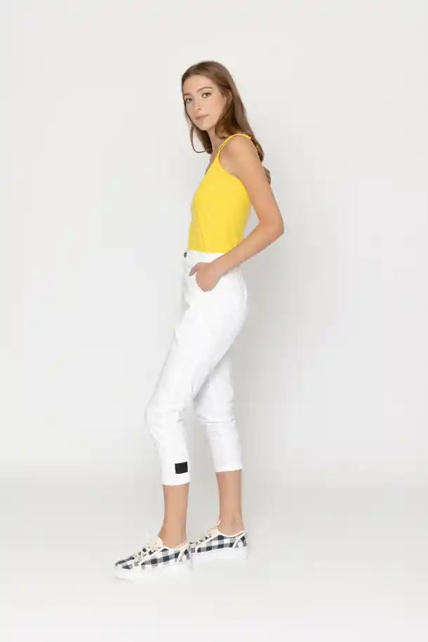 Two by Two Serena Pant in White