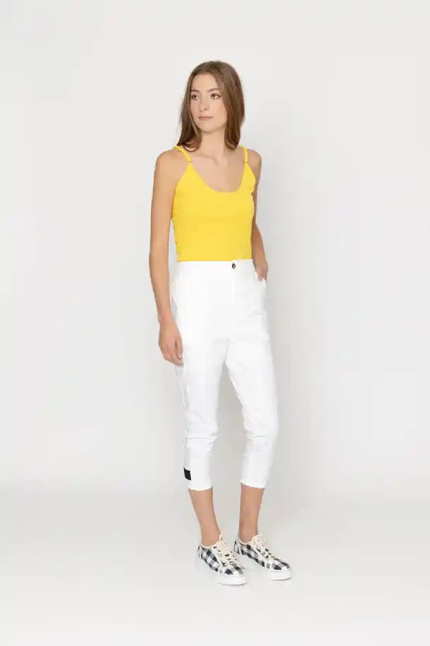Two by Two Serena Pant in White