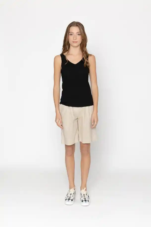 Two by Two Varia Top in Black