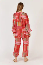 Rubyyaya Khari Pant in Red Print