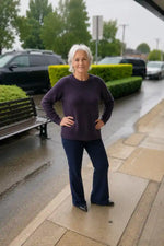 Mansted Zori Yak Classic Crew in Plum