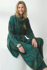 Valia Loop Scarf in Silver Pine