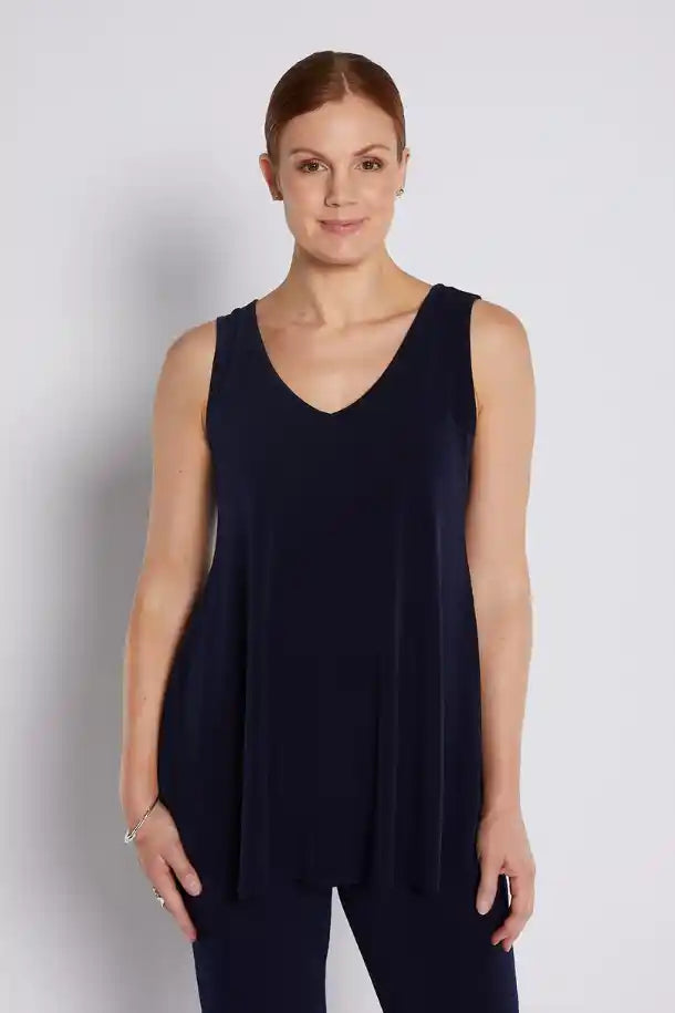 Philosophy Sun Sleeveless Reversible Tank in Black