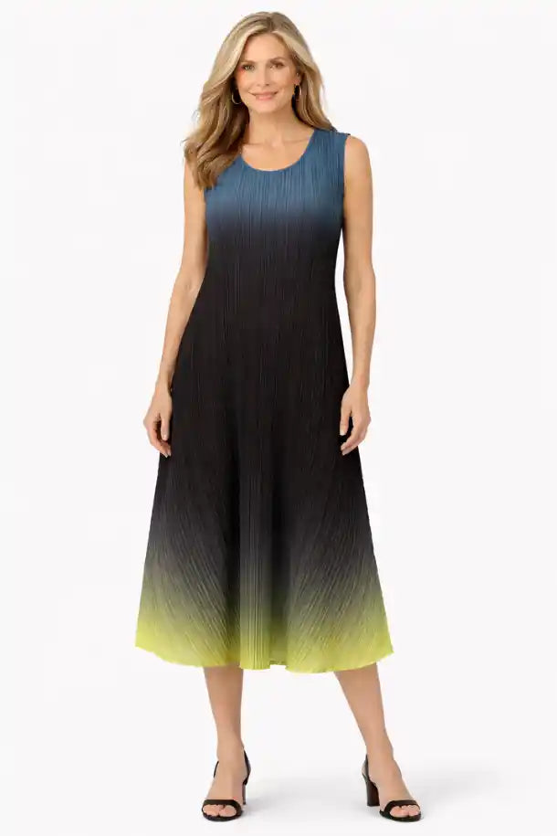 Alquema Long Estrella Dress in Odyssey