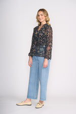 FOIL Stepping Out Blouse in Narnia