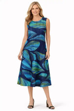 Alquema Long Estrella Dress in Harlequin